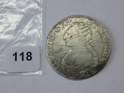 Monnaie Royale - Louis XVI - Écu aux branches...