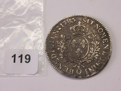 Monnaie Royale - Louis XVI - Écu aux branches...