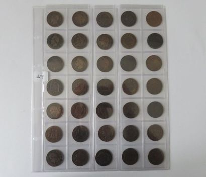 Monnaies - France - Collection de 96 x 5...
