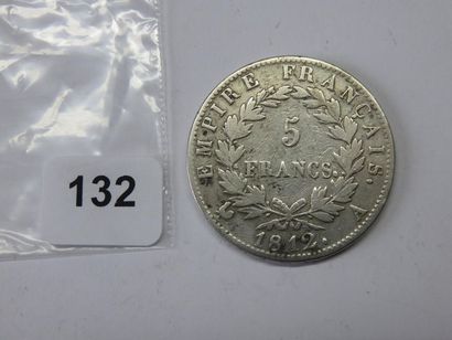 Monnaie - France - 5 Francs Napoléon empereur,...