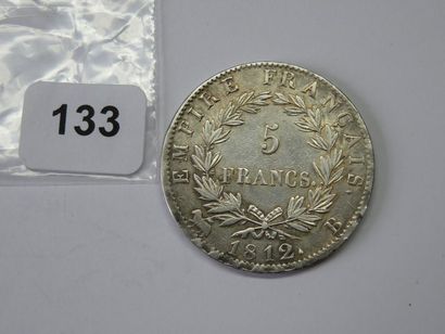 Monnaie - France - 5 Francs Napoléon empereur,...