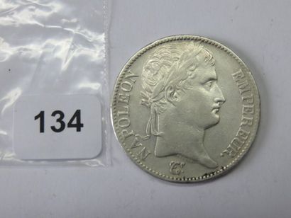 Monnaie - France - 5 Francs Napoléon empereur,...