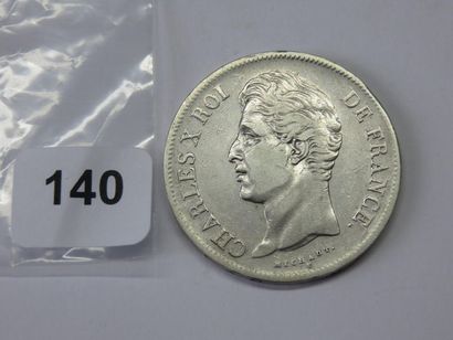 Monnaie - France - 5 Francs Charles X, 2ème...