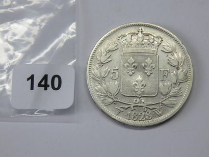 Monnaie - France - 5 Francs Charles X, 2ème...