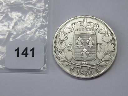 Monnaie - France - 5 Francs Charles X, 2ème...