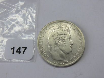 Monnaie - France - 5 Francs Louis-Philippe,...