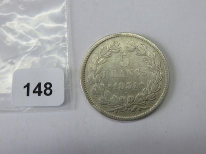 Monnaie - France - 5 Francs Louis-Philippe,...