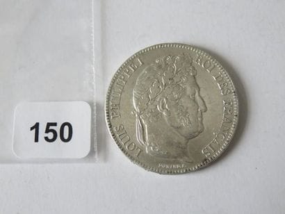 Monnaie - France - 5 Francs Louis-Philippe...