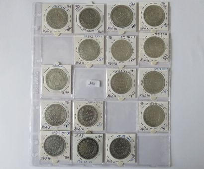 Monnaies - France - Collection de 69 x 5...