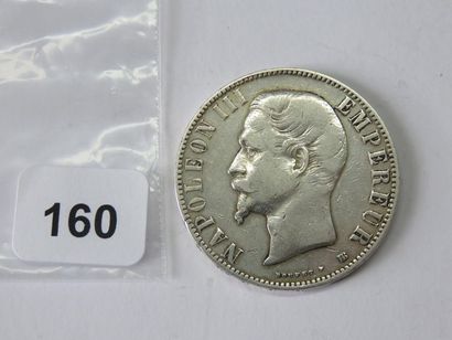 Monnaie - France - 5 Francs Napoléon III,...