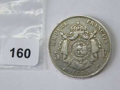 Monnaie - France - 5 Francs Napoléon III,...
