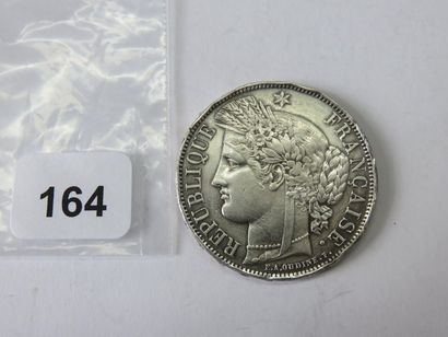 Monnaie - France - 5 Francs Cérès, sans légende...
