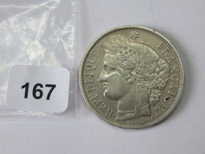 Monnaie - France - 5 Francs Cérès, avec légende...