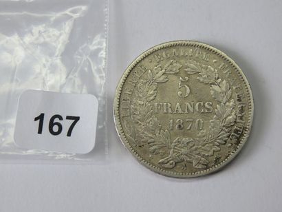 Monnaie - France - 5 Francs Cérès, avec légende...