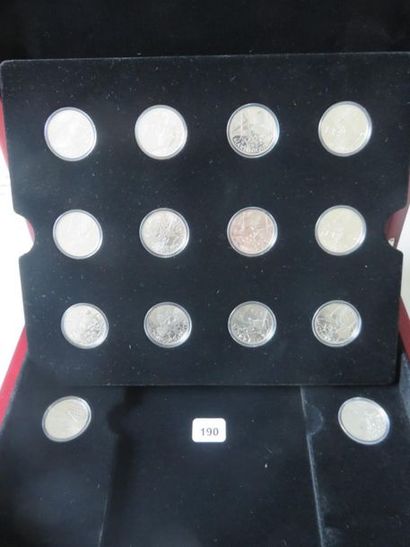 Monnaies Euros - France - Collection complète...