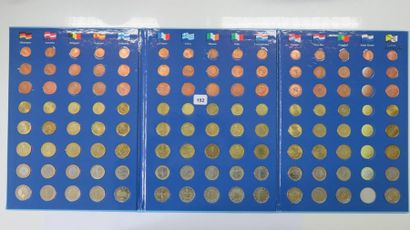 Monnaies Euros - Collection de 113 monnaies...