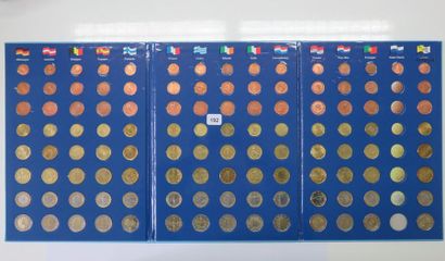Monnaies Euros - Collection de 113 monnaies...