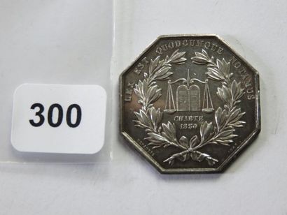 Jeton de Notaires - Caen (Octogonal, 22 mm,...
