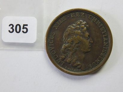 Médaille - Louis XIV - Naissance du Dauphin...