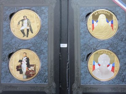 Médailles de Napoléon - Lot de 12 médailles,...