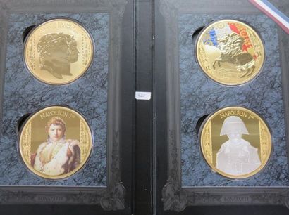 Médailles de Napoléon - Lot de 12 médailles,...
