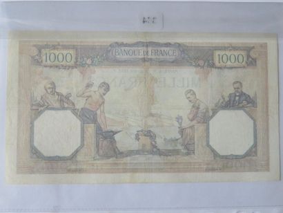 Billet - France - 1000 Francs Cérès et Mercure...