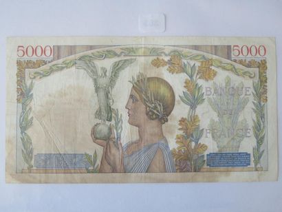 Billet - France - 5000 Francs Victoire 