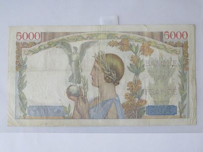 Billet - France - 5000 Francs Victoire type...