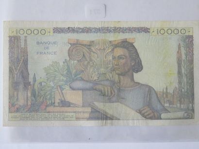 Billet - France - 10 000 Francs Génie français...