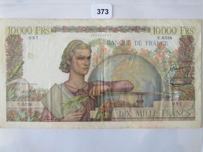 Billet - France - 10 000 Francs Génie français...