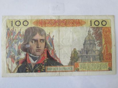 Billet - France - 100 Nouveaux Francs Bonaparte...