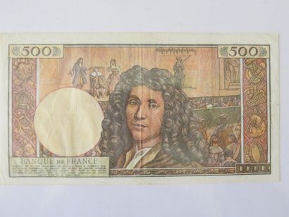Billet - France - 500 Nouveaux Francs Molière...