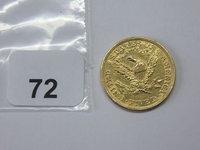 Monnaie or - USA - 5 Dollars Liberty 1898...