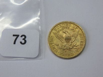 Monnaie or - USA - 5 Dollars Liberty 1901...