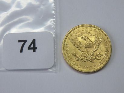 Monnaie or - USA - 5 Dollars Liberty 1904...