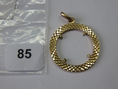Or - 3,85 g débris d'or 750 /1000 (monture...