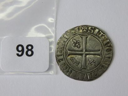 Monnaie Royale - Charles VI - Blanc dit 