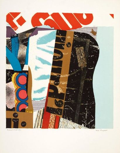Max PAPART

Espace musical, 1973, lithographie...