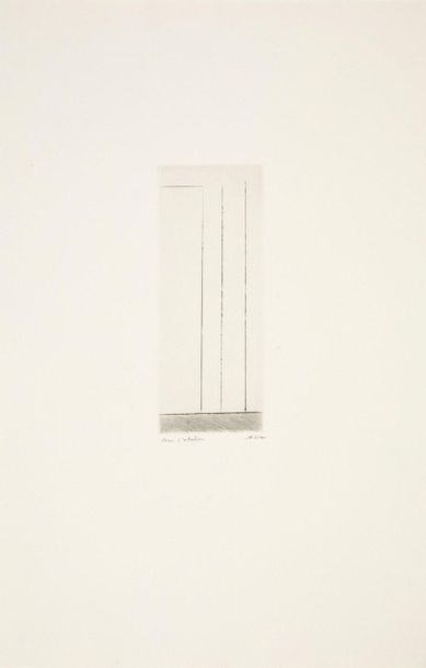 Geneviève ASSE

Sans titre XXVII, 1991, pointe...