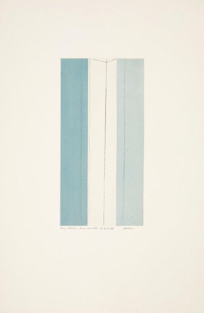 Geneviève ASSE

Tryptique II, 1991, pointe...