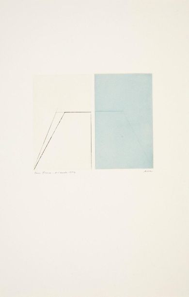 Geneviève ASSE

Atlantique III, 1993, pointe...