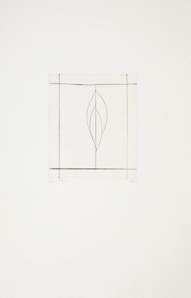 Geneviève ASSE

Double forme, 2001, burin...