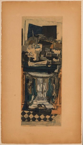 D'après Georges BRAQUE
Nature morte, 1923,...