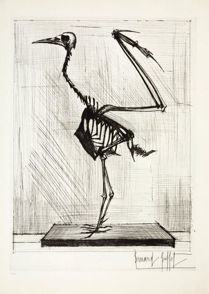 Bernard BUFFET

Squelette d'oiseau, 1964,...