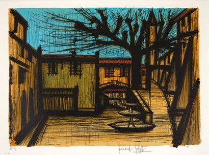 D'après Bernard BUFFET

La Place (décor du...