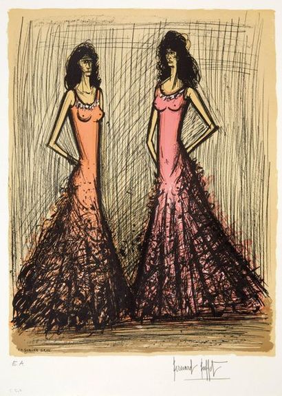 D'après Bernard BUFFET

Mercédès et Frasquita,...