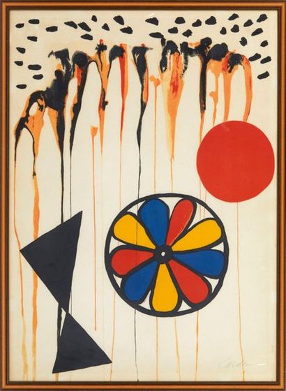 Alexandre CALDER

La Mousson, 1965, lithographie,...