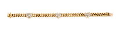 CHOPARD. 

Bracelet en or 18K (750), modèle...