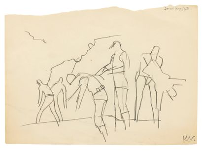 Keith VAUGHAN (1912-1977)

Bathers, 1963.

Pencil...