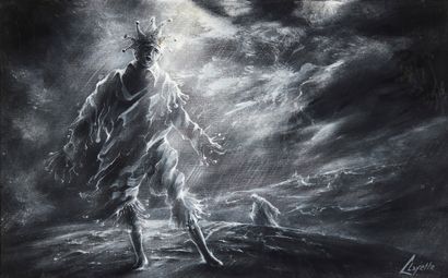 Pierre CLAYETTE (1930-2005)

King Lear, 1966

Oil...